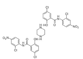 氯硝柳胺哌嗪鹽